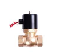 1pc 1-1/4" Brass Steam Valve Solenoid DN32 - High Temperature 200°C Normally Closed Valve for Water and Steam Applications(G-24vdc)
