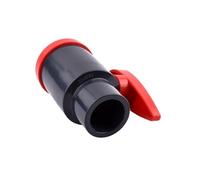 1pc 1/2"~1" Female Thread to 20/25/32mm I.D PVC Pipe Ball Valve Garden Aquarium Fish Tank Connector Irrigation System Fittings(3I4 inch-I.D 25mm)