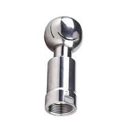 1pc 1/2"-2" Inch SS304 Stainless Rotary Spray Ball Sanitary Female Thread CIP Tank Cleaning Head 360 Degree Coverage Wash Fittin(1-1/2")