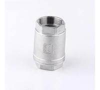 1pc 1/2" 3/4” 1” 1-1/4" 1-1/2" 2” BSPT Stainless Steel SS304 Vertical Lift in Line Spring Check Valve DN15 DN20 DN25 DN32 DN40 DN50(DN32)