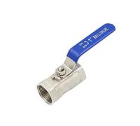 1pc 1/2" 3/4" 1" 2" Stainless Steel 304 BSP Thread Ball Valve DN15 DN20 DN25 DN32 DN40 DN50 Low Pressure(1")