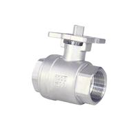 1pc 1/2" 3/4" 1" 2" Two-Piece Ball Valve Stainless Steel Female Thread Q11F(1/2")
