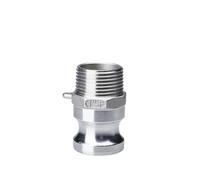 1pc 1/2" 3/4" 1“ 304 Stainless Steel Garden Sprinkler Camlock Fitting Adapter Barb Camlock Quick Disconnect for Hose Pumps Fittings(F,1-1/4")