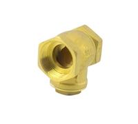 1pc 1/2" 3/4" 1" Brass Horizontal Check Valve BSP Female Thread Swing DN15 DN20 DN25 Non-Return(1")