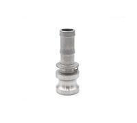 1pc 1/2 "3/4" 2" -4" BSP304 Stainless Female Male Camlock Fitting Adapter Barb Quick Disconnect For Hose Pump Homebrew(EType,1")