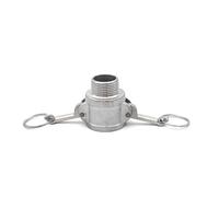 1pc 1/2 "3/4" 2" -4" BSP304 Stainless Female Male Camlock Fitting Adapter Barb Quick Disconnect for Hose Pump Homebrew(B Type,3/4")