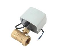 1pc 1/2'' Brass Motorized Ball Valve 220V 12V 24V Two Way 3-Wire Electric(DC12V CR02)
