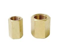 1pc 1/2'' BSP Female Thread Brass Pipe Fitting Equal Connector