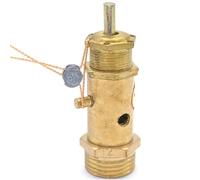 1pc 1/2" BSPT Male Thread 28 PSI Brass Air Compressor Safety Relief Valve Pressure Switch Pop-Off Valve