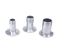 1pc 1/2" NPT Male x 1.5" Tri Clamp 304 Stainless Steel Ferrule Fitting Home Brew Beer