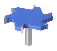 1pc 1/2" Shank 12mm shank 6 Edge T Type Slotting Cutter Woodworking Tool Router Bits For Wood Industrial Grade Milling Cutter(12shankX65mmX10mm)