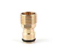 1pc 1/2" Thread Tap Brass Garden Hose Connector Quick Hose Adaptor Accessories Garden Connector Watering Spray Nozzle(Male1/2'')