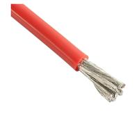 1pc 1/3/5/10/20/m Silicone Car Auto Battery Copper Electric Cable 4 8 10 14 16 24 30 Awg Gauge Solar Panel Flexible Electrical Wire(12 AWG,1m)