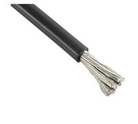 1pc 1/3/5/10/20m Black Silicone Wire Cable Battery Line 6 8 10 12 14 16 20 22 24 26 28 30Awg Flexible Electrical Heat Resistanta(5m,28 AWG)