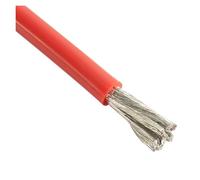 1pc 1/3/5/10/20m Red Silicone Wire Cable Battery Line6 8 10 12 14 16 20 22 24 26 28 30 Awg Flexible Electrical Heat Resistanta(10m,30 AWG)