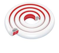 1PC 1/3/5m Flexible floor cable cover rubber cord Self-Adhesive wall cord hider internet Wire Duct Duct Slot Cable Manage (3.0M)