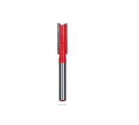 1pc 1/4" 1/2" Shank Double-Edge Straight Bit Alloy Double Flute Router Bit Wood Milling Cutter Plastic Wood Slotting Woodwork Tool(1-4 X 1-2)