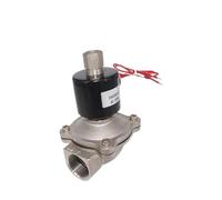 1pc 1/4 "3/8" 1/2 "3/4" 1 "dn15 Normally Open N/O Stainless Steel Electric Solenoid valve2S025-08K 12v24v1100v220v Gas Valve(2S040-10K,AC220V)