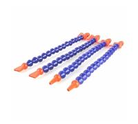 1Pc 1/4'' 3/8" 1/2"BSPT Male Threaded Round Flat Flexible Water Oil Coolant Pipe Hose For Lathe CNC With Regulate Switch IDGTTLDF(02 x 50cm Round)