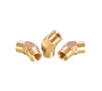 1pc 1/4" BSP Female Thread Brass Elbow Pipe Fitting 45 Degree Connector Adapter CBQZCHWDKT