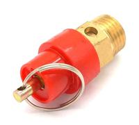 1pc 1/4" BSPT Male Thread 143 PSI Brass Air Compressor Safety Relief Valve Pressure Switch Pop-Off Valve Release Valves