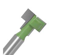 1pc 1/4 Inch 6mm Shank T Slot Router Bit Hex Bolt Key Hole Keyhole Woodworking Milling Cutter End Mill(6X7.96)