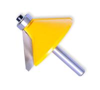 1PC 1/4" Shank Large 45Degree Chamfer Bevel Edging Router Bit Woodworking Cutter Woodworking Bits