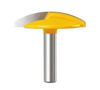 1pc 1/4" Shank Small Bowl Router Bit - 1.65" Radius - 1-3/4" Wide For Woodworking Cutting Tool(6mm shank)