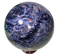 1pc 1.5-1.8kg Blue Sodalite Crystal Sphere Divination Room Office Gemstone Stone