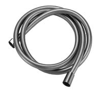 1pc 1.5/2.0/3.0/4.0M PVC High Pressure Smooth Shower Hose for Bath Handheld Head(Grey,400cm)