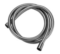 1pc 1.5/2/3M High Pressure Shower Hose Plumbing For Bathroom Accessories PVC Flexible Handheld Anti Winding GI/2 Universal(Grey,200cm)