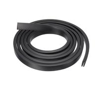 1pc 1.5/2.5/3.5M U Channel Edge Trim Rubber Guard Seal Strip - Flexible Edge Protector for Car Doors, Panels,Hatches(5x11mmx1.5m)