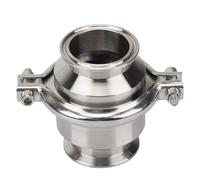 1pc 1.5" 2" Tri Clamp & OD19 25 32 38 51mm SUS 304 Stainless Steel Sanitary Non-Return One Way Check Valve(OD32mm x Ferrule50.5)