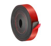 1pc 1.5-6M Neoprene Rubber Strips Self Adhesive Solid Sheet for Shock Absorption Gasket DIY Crafts Sealing Weather Striping(3000mmx25mmx3mm)