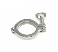 1pc 1.5" - 8" Sanitary Stainless Steel Tri Clamp - Heavy Duty Clamp for Ferrule SS304 Pipe Fittings(106mm)