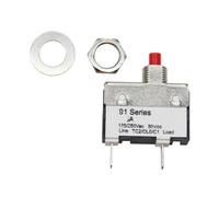 1pc 1.5A Circuit Breaker Switch Manual Reset electronic starter Overload Protection Industrial Switches