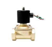 1pc 1.5inch 2inch 2 Way Solenoid Valve 230v 12v 120v 24v Normally Closed Electric Water Air(1-1/2"NPT,230VAC)