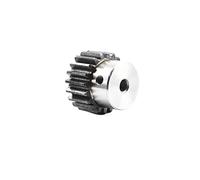 1pc 1.5M 15T Step Spur Gear Pinion - Durability Steel Gear with 6-16mm Bore for Agricultural and Mechanical Applications(15t Inner Hole 6mm)
