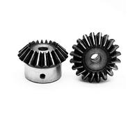 1pc 1.5M Bevel Pinion Gear 16T 20T - Steel Gear with 6-12mm Bore for Mechanical Transmission and Steering Drive use(16 Teeth 8mm Hole)