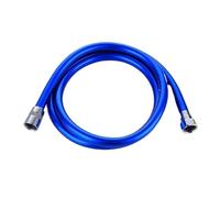 1PC 1.5m Shower Hose Plumbing High Pressure PVC Flexible Handheld Anti Winding GI/2 Universal Hose for Bathroom Accessories(Blue)
