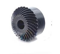 1pc 1.5M Spiral Bevel Gear 20T/25T/30T - 45 Steel 6mm Bore Pinion Gear for Mechanical Transmission(30 Teeth Right Spiral)