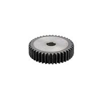 1pc 1.5M Spur Gear 32/33/34/35 Teeth 10mm Craft Hole Gear Mild Steel Material Flat Gear Total Height 15mm(32 Teeth)
