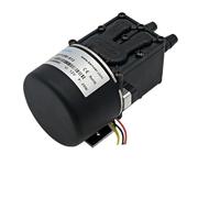 1pc 1.6L/min KDLP1200 Micro Diaphragm Liquid Pump 12V 24V Brushless Motor Self-Priming Pump Liquid Pressure 0.3Mpa(KDLP1200-E-24B-T)