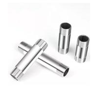 1pc 1/8" 1/4" 1/2" 3/4" 1" Male Thread Equal 100mm 150mm 200mm 300mm 400mm Extension Tube Pipe Fitting 304 Stainless Steel Connector(100mm,3/4")