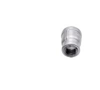1pc 1/8" 1/4" 3/8" 1/2" 3/4" 1" 1-1/4" 1-1/2" BSP Female to Female Thread Reducer 304 Stainless Steel Pipe Fitting Connector Adpater(DN32 to DN20)