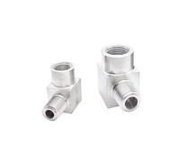 1pc 1/8" 1/4" 3/8" 1/2" 3/4" BSPP Female to BSPT Male Elbow Angle 90 Degree Coupler 304 Stainless Fitting Water Gas Propane(BSP_3/8")