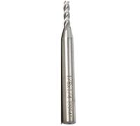 1pc 1/8" 3/16" 1/4" 5/32" 1/16" HSS CNC Straight Shank 4 Flute End Mill Milling Cutter Drilling Machine Tool(1 16)