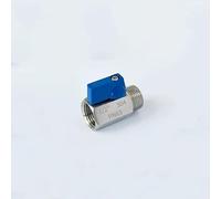 1pc 1/8" BSP Female-Male Thread 304 Stainless Steel Drain Ball Valve