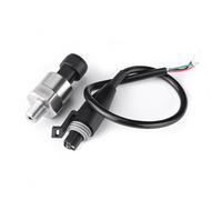 1pc 1/8NPT Thread Stainless Pressure Transducer, Pressure Sensor Steel Pressure Transducer Voltage Sender Sensor for Oil Fuel Air Water (150PSI)