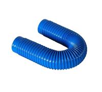 1pc 1 Meter Blue PVC Suction Hose - Flexible Dust Removal Pipe for Ventilation,Industrial Use - Inner Diameter 30-100mm(60mm)